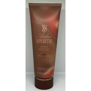 VICTORIAS SECRET Moisturizing Fragrant AMBER APERITIF Body Lotion Cream 8 Oz NEW